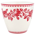 Fleur red latte cup fra GreenGate - Tinashjem